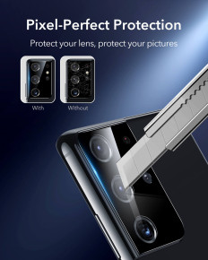 Стъклен протектор за камера за Samsung Galaxy S21 Ultra G998 